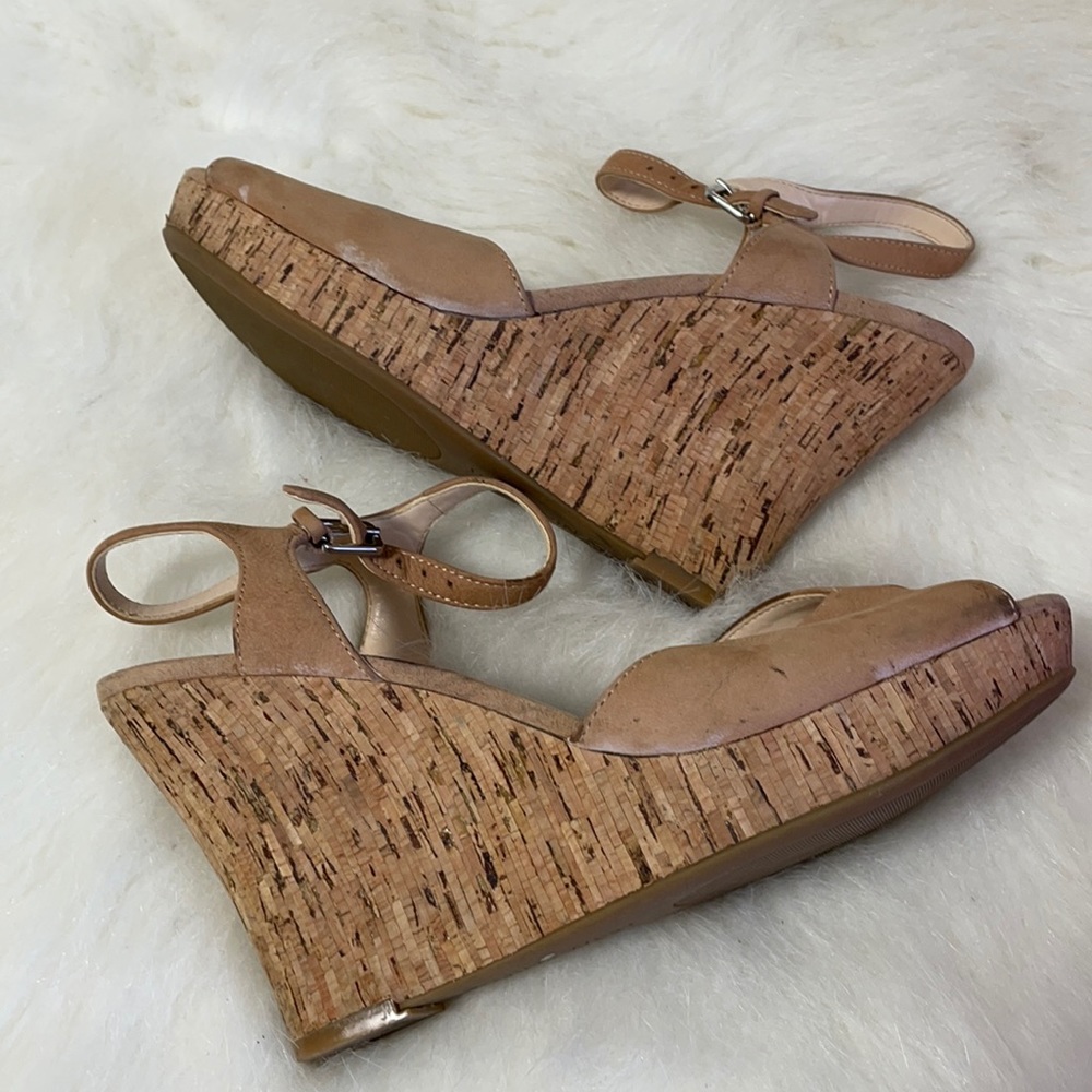 Tan wedge , light weight ,